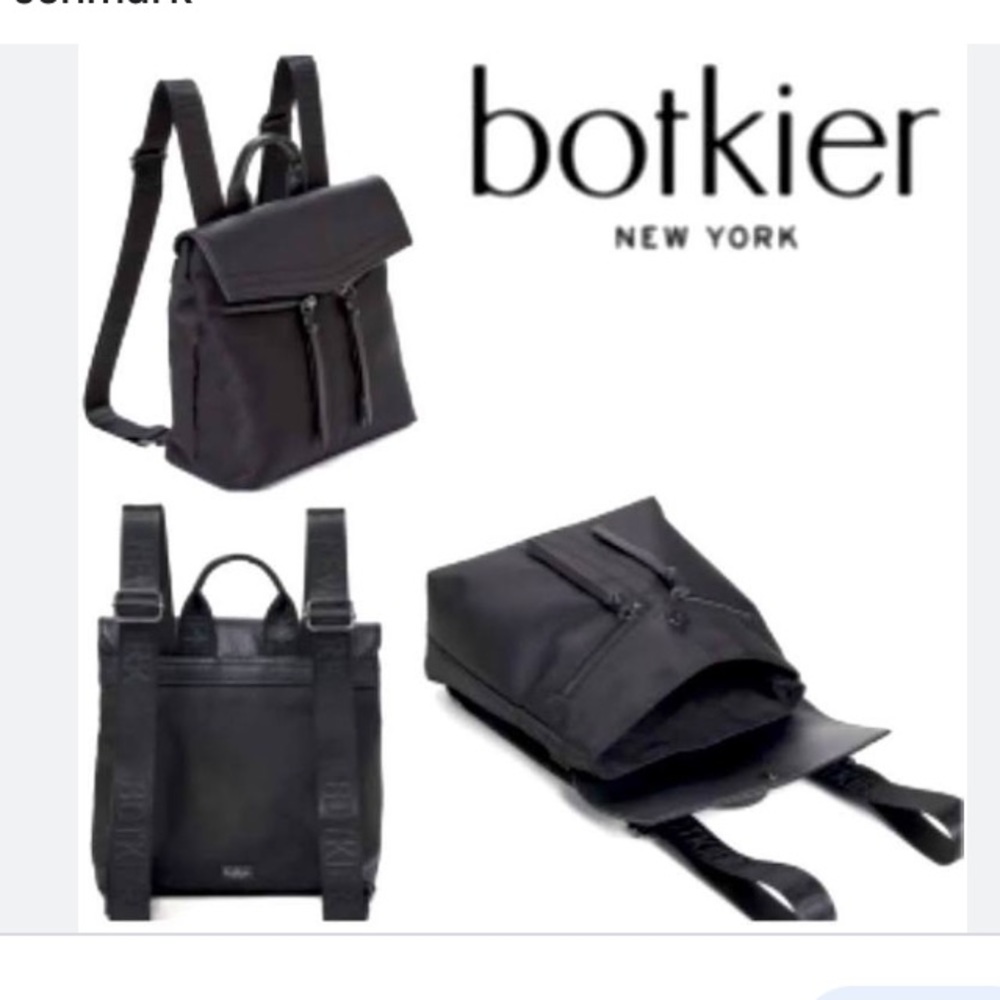 ✨ NWT Botkier New York Mini Black Backpack Purse – Chic & Functional ✨ - Picture 10 of 10